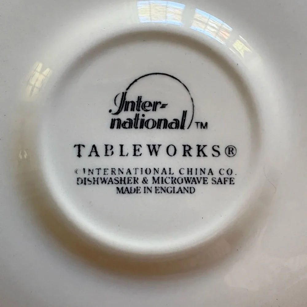 International China Devonshire Saucer - Set of 3 ~6.25”- made in England
